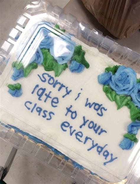 19 Apology Cakes That Will Make You Say I Need The Back Story