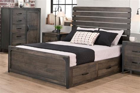 For sure, you will be able to choose one that would fit your bedroom's interior and would qualify to your needs. Portland Queen Storage Platform Bed | Mennonite Bedroom ...