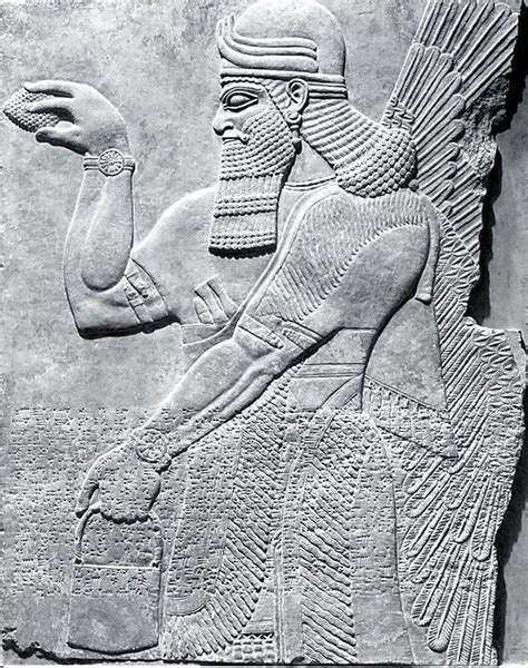 Neo Assyrian Ca 883859 Bce Mesopotamia Nimrud Assyrian Gypsum