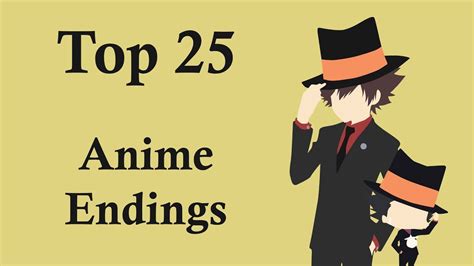 My Top 25 Anime Endings Youtube