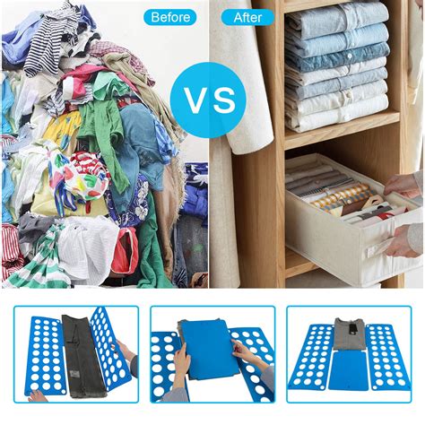 Clothes Folder Folding Board Laundry Organizer Adult T Shirt Fast Fold