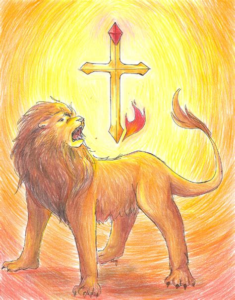 God The Lion By Dingdingy On Deviantart