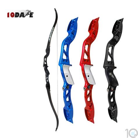 Buy Online India Archery Recurve Bow Red For Competition And Training
