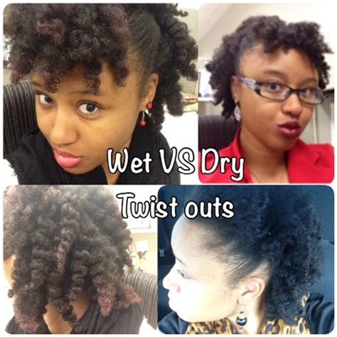 The smaller your twists are, the curlier/fuller they will look because your hair takes on your natural hair pattern. Desire My Natural!: HAIR WARS | The Twist Out: Dry VS Wet