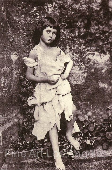 Lewis Carroll Photo Young Alice Liddell Dressed As A Beggar 1858