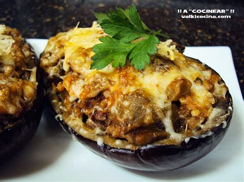 Berenjenas Rellenas De Carne Y Queso A Cocinear Recetas