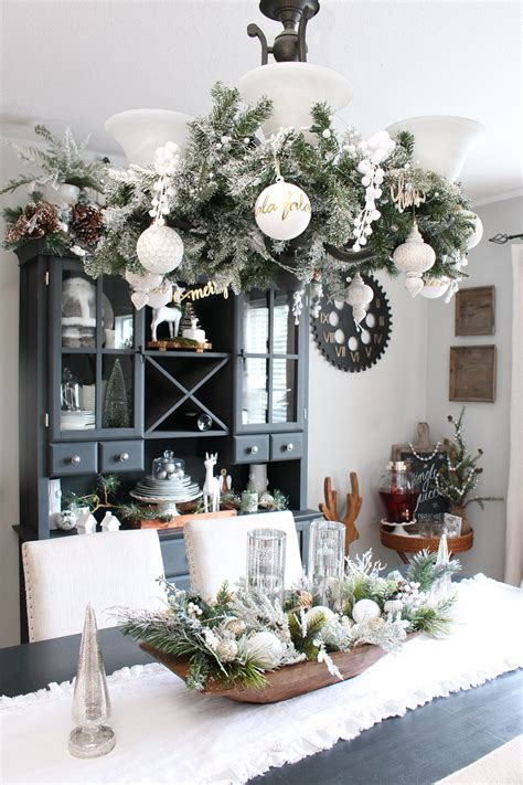 Farmhouse Christmas Dining Room Elprevaricadorpopular