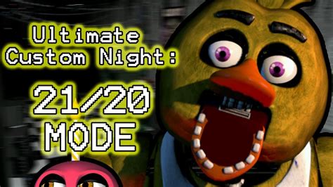 Chica Plays Ultimate Custom Night Part 4 2120 Mode Completed