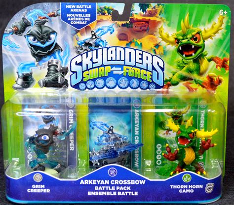 Skylanders Swap Force Arkeyan Crossbow Battle Pack New Grim Creeper