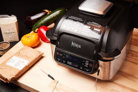 Ninja Foodi 5 In 1 Indoor Grill With Air Fryer Roast Bake Dehydrate