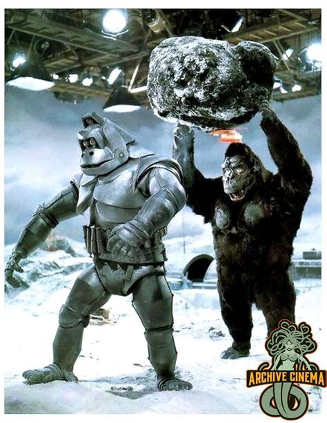 King Kong Escapes Art Print Kong Escapes And Rumbles With Alien