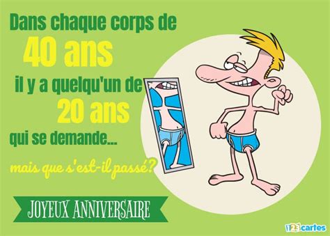 Cartes Anniversaire 40 Ans