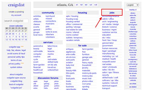craigslist.org - Apply for Craigslist Atlanta Jobs Online - News Front