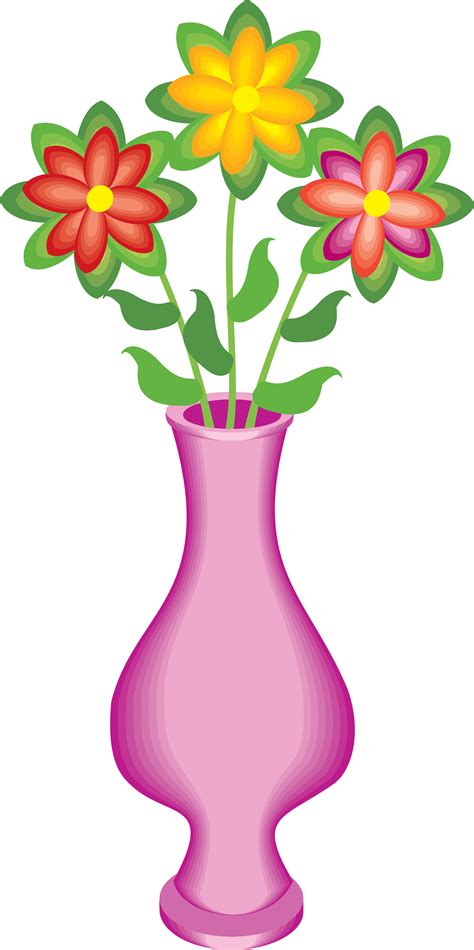 Vase Png Image Flower Vase Drawing Free Flower Clipart Abstract