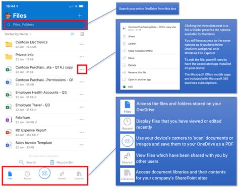 Using The Onedrive Mobile App Grs Technology Solutions