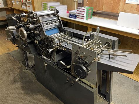 Atf Chief 217 2 Color Press In Full Working Condition Ebay