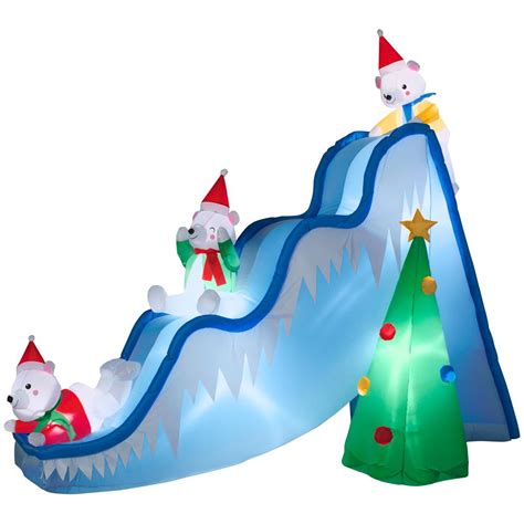 Save on christmas and holiday blowups with great styles and sizes from 4 foot, 6 ft, 8ft and up to over 12 foot giant blow ups. Home Accents Holiday 9 ft. Inflatable Lighted Airblown ...