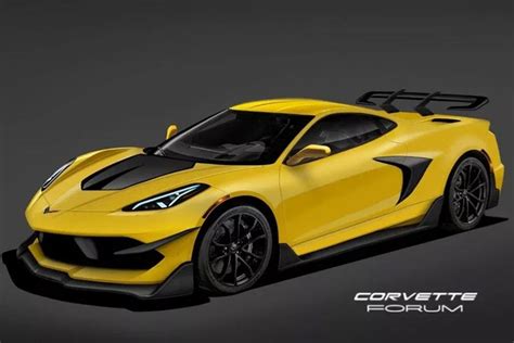 2022 Corvette Z06 Convertible Yellow