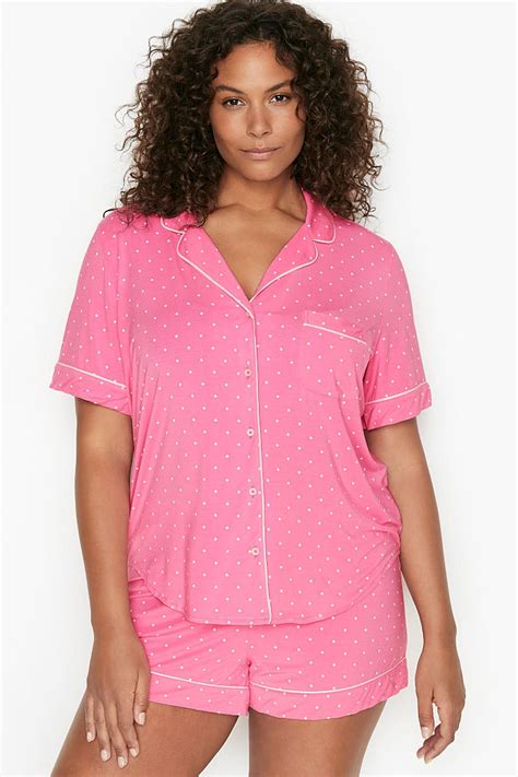 Buy Victorias Secret Heavenly By Victoria Supersoft Modal Short Pj Set