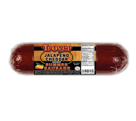 Walnut Creek Jalapeno Cheddar Summer Sausage 12oz Ashe County Cheese