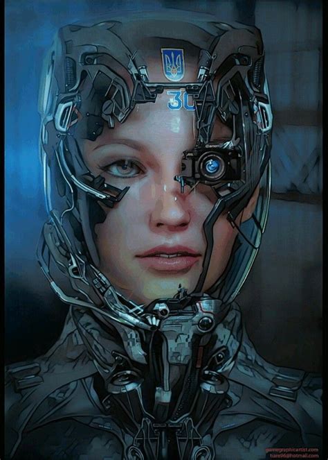 Female Cyborg Telegraph