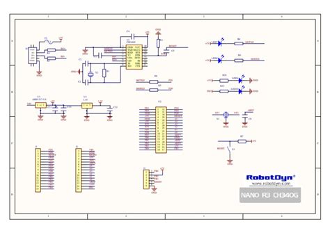 Schematic Arduino Nano V3 Ch340g Atmega328p Pdf Data Transmission