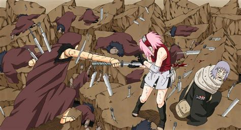 Sakura Vs Sasori Memenangi Gelaran Best Fight Dalam Naruto Rupanya
