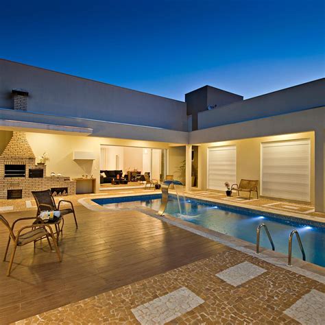 Casas Em Formato De L Simples