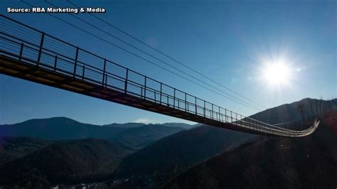 Longest Suspension Bridge In North America To Open In Gatlinburg