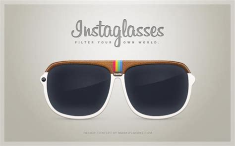 Instaglasses An Instagram Inspired Glasses Gadgetsin