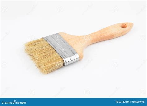 Wooden Paint Brush Stock Photo Image Of Repair Brush 63747024