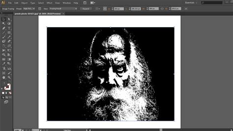 How To Convert An Image Into A Black And White Vector Adobe Photoshop