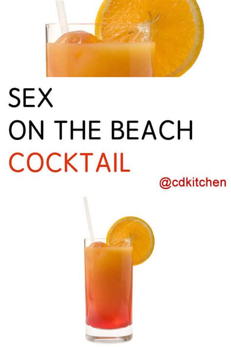 Sex On The Beach Cocktail Recipe From Cdkitchen Com