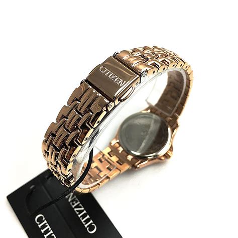 women s citizen eco drive silhouette crystal watch ew1228 53d