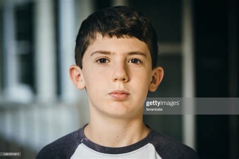 12 Year Old Boy Portrait High Res Stock Photo Getty Images