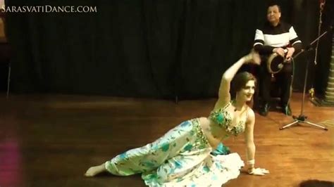 Sarasvati Dance Belly Dance To Breaking Free By Paul Dinletir With Poi Veil Youtube