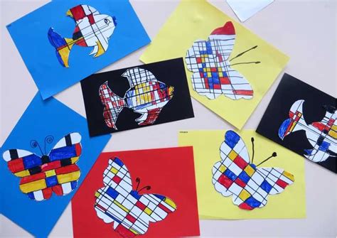 Kleuteridee Kunst Mondriaan Kunst Knutselen Thema Kunst Kunst