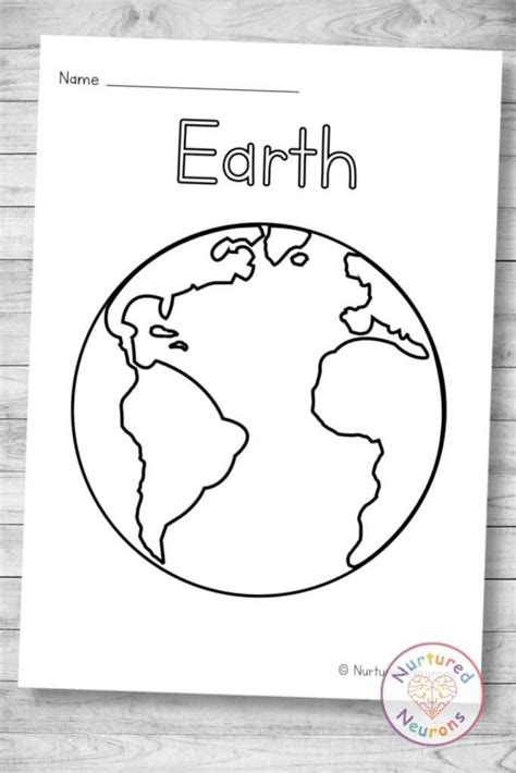 8 Awesome Planet Coloring Pages Printable Coloring Booklet Nurtured