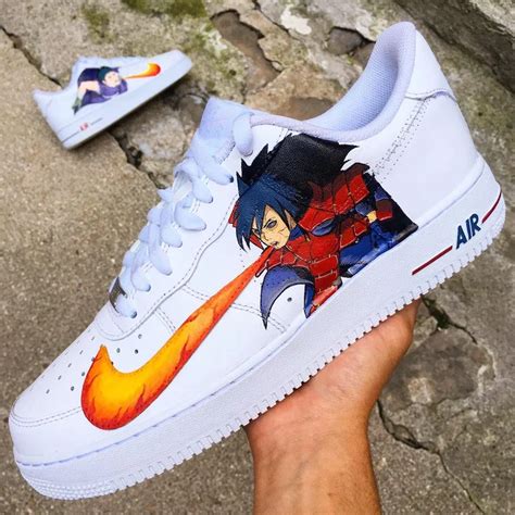 Animes and manga style by chavadubis. ART Madara Uchiha Custom #Nike Air Force 1 #Sneakers : # ...