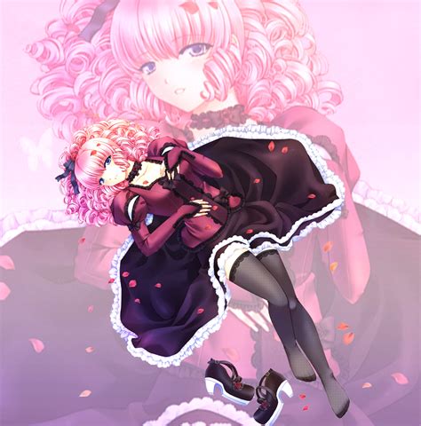Anime Pink Girl By Dark Devil Fox On Deviantart