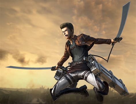 Shingeki no kyojin , lit. Attack on Titan 2 Character List and Screenshots Released