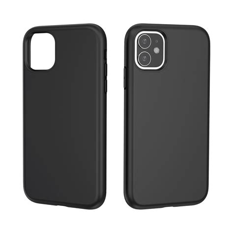 Black Iphone 11 Pro Silicone Case Shockproof Iphonecaseuk