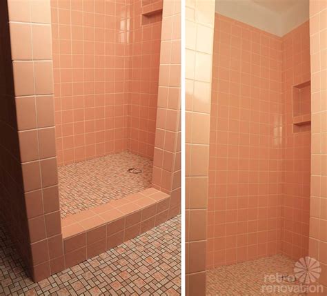 While your bathroom's ceramic tile floors will endure much more wear and tear than an ancient urn or pitcher, ceramic's durability makes it ideal for use underfoot. Kate finishes installing her B&W pink bathroom wall tiles ...