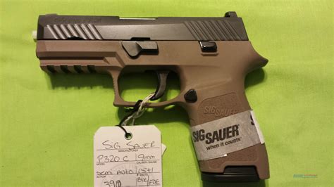 Sig Sauer P320 C Compact Fs Fde 9mm For Sale At