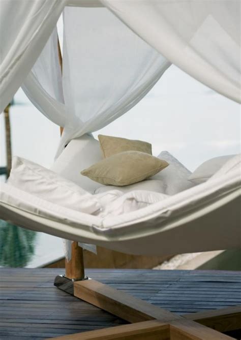 Outdoor Bed For Relaxation With A Cocoon Digsdigs