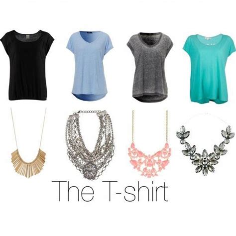 How To Wear Statement Necklaces The T Shirt Statementnecklace