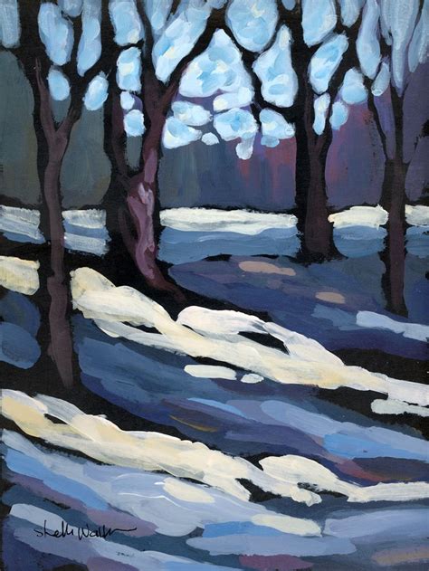 Here is a list of products i used in the winter landscape painting video Heart-warming Winter Landscapes That Will Melt The Chill ...