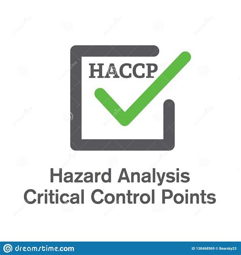HACCP Hazard Analysis Critical Control Points Icon With Award Or