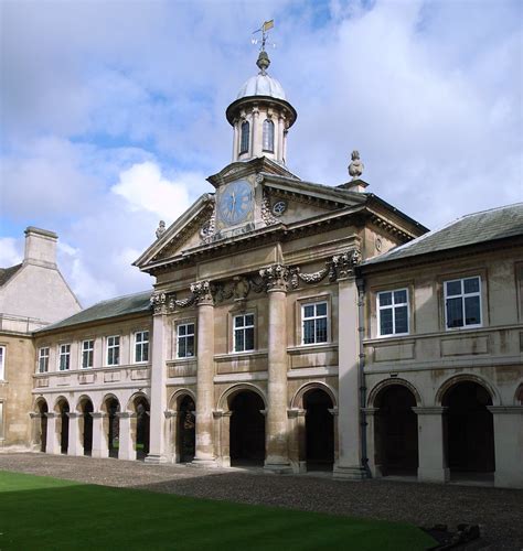 The Chapel Emmanuel College Front Court Of Emmanuel Colle Flickr