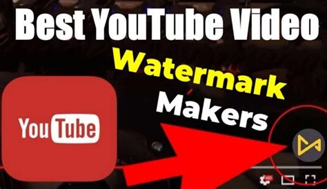 Top Best YouTube Video Watermark Makers